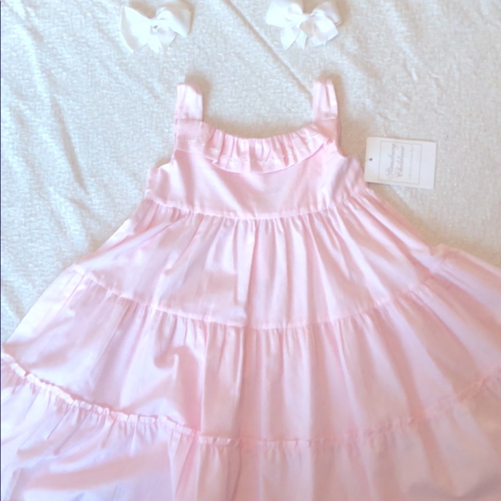 Children’s pink Strasburg dress